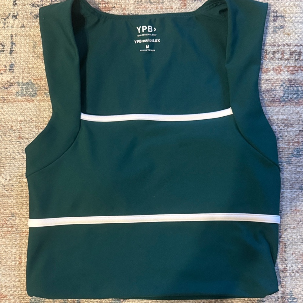 Abercrombie YPB Yoga Active Crop Top EUC